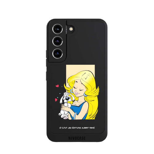 Samsung Galaxy S22 NIVOpure Falbala und Idefix Verliebt Transparent