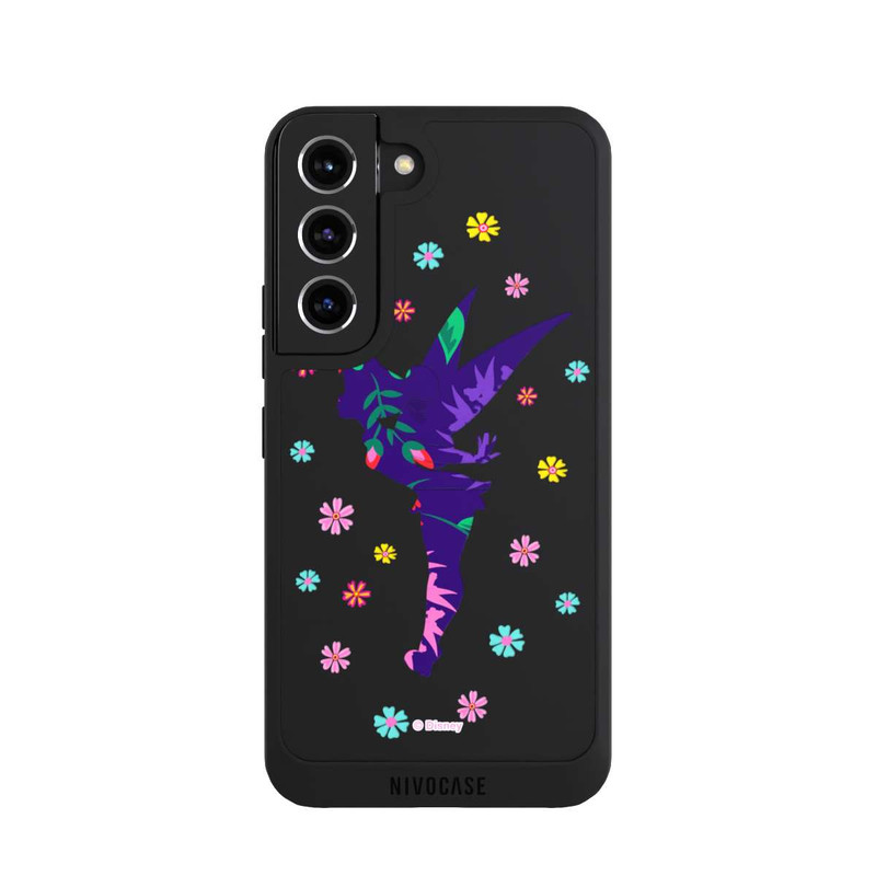 Galaxy S22 NIVOpure La Fée Clochette Fleurs Transparent