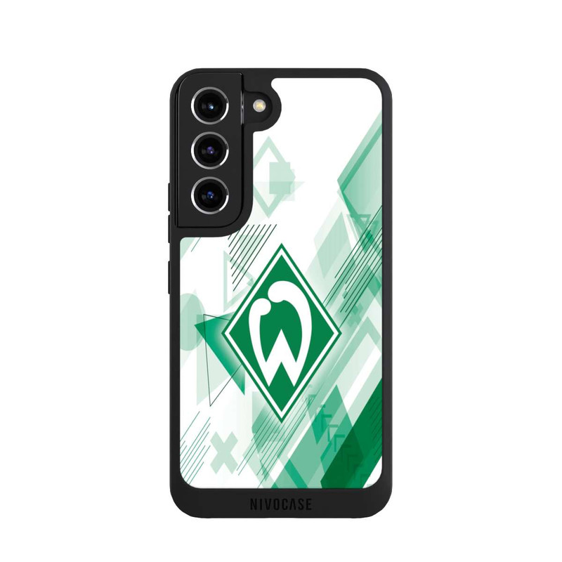 Galaxy S22 NIVOpure Weiße Grafikelemente - Werder Bremen