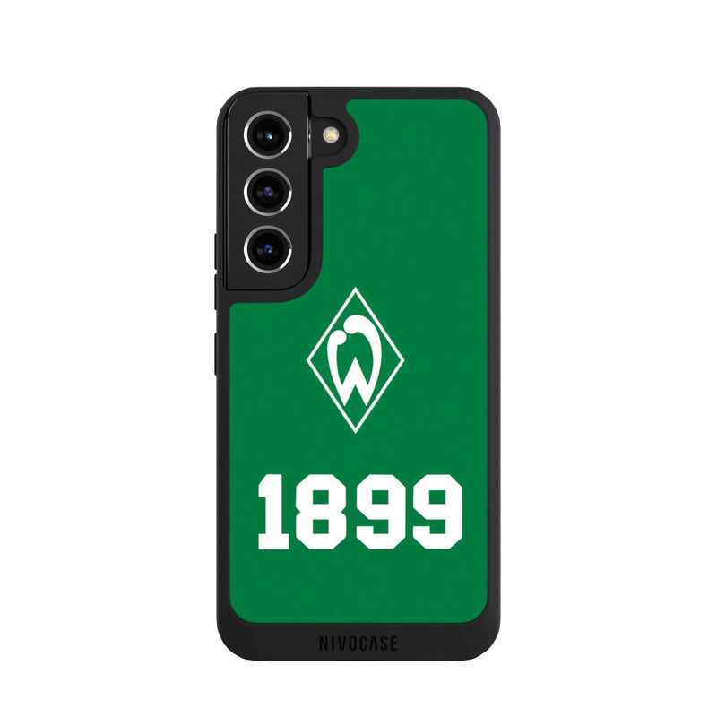 Galaxy S22 NIVOpure 1899 Grün-Weiß Lebenslang Grün - Werder Bremen