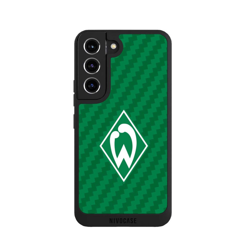 Galaxy S22 NIVOpure Carbonlook - Werder Bremen