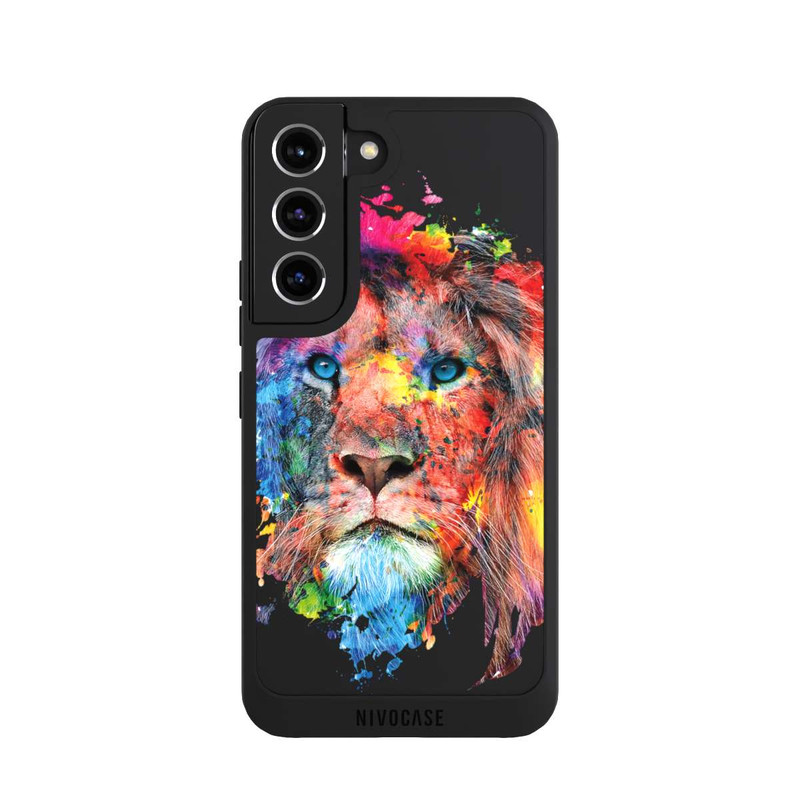 Galaxy S22 NIVOpure Löwen Herz ohne Hintergrund