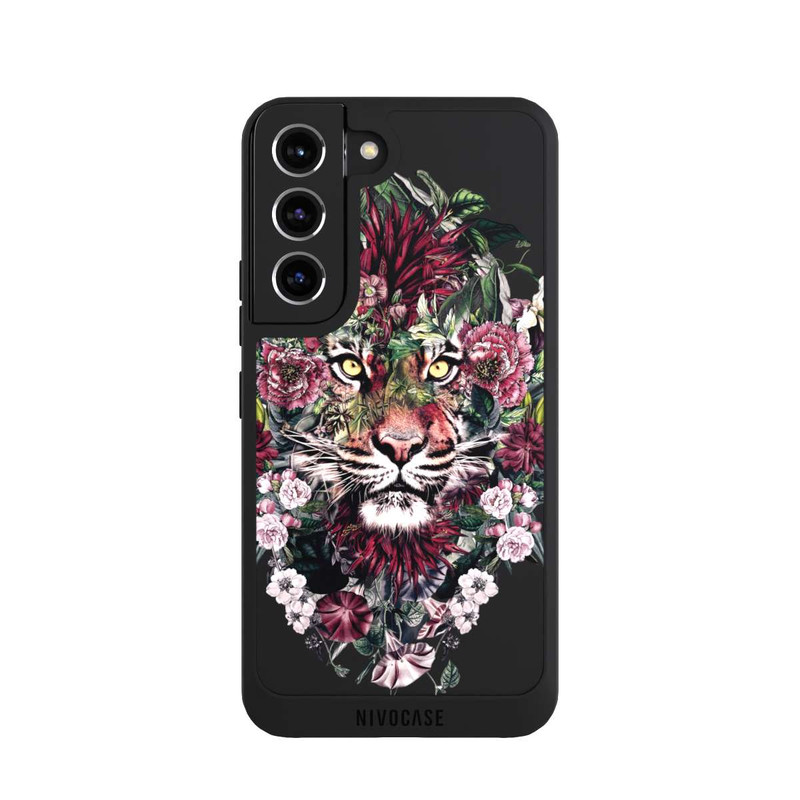 Galaxy S22 NIVOpure Tigre floral sans fond