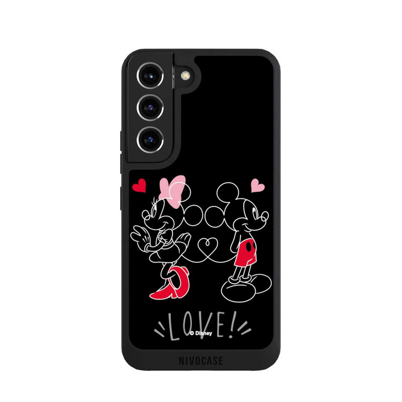 Galaxy S22 NIVOpure Souris amoureuse noire