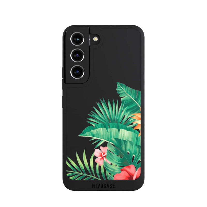 Galaxy S22 NIVOpure Tropical Flowers transparent