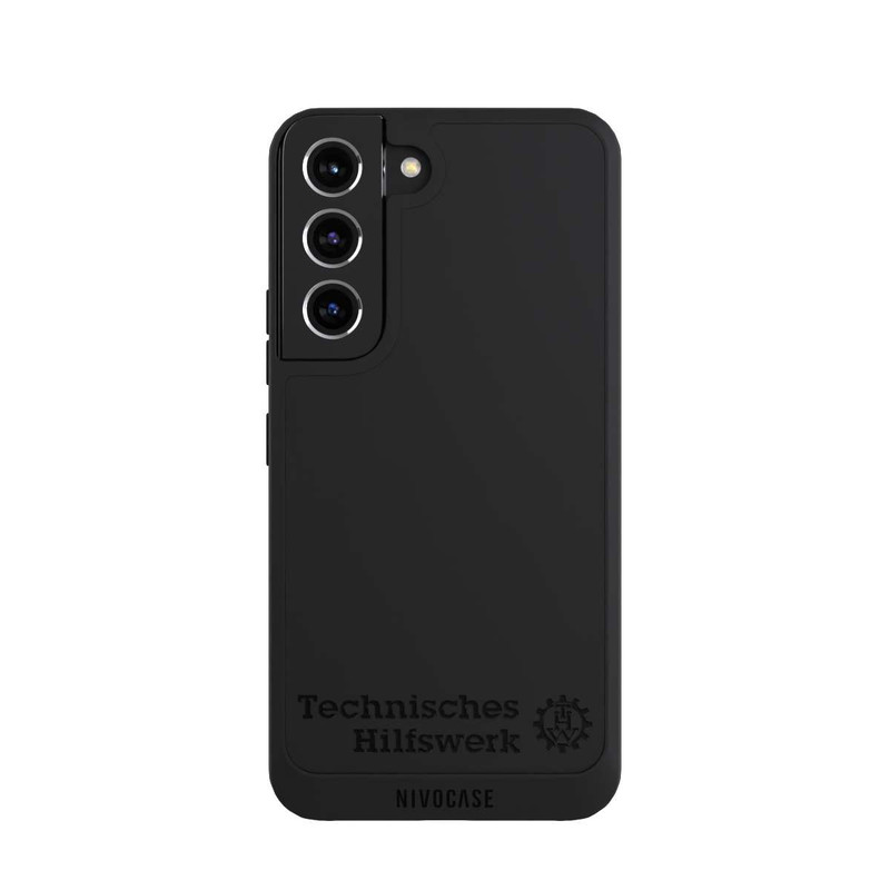 Galaxy S22 NIVOpure Technisches Hilfswerk Logo