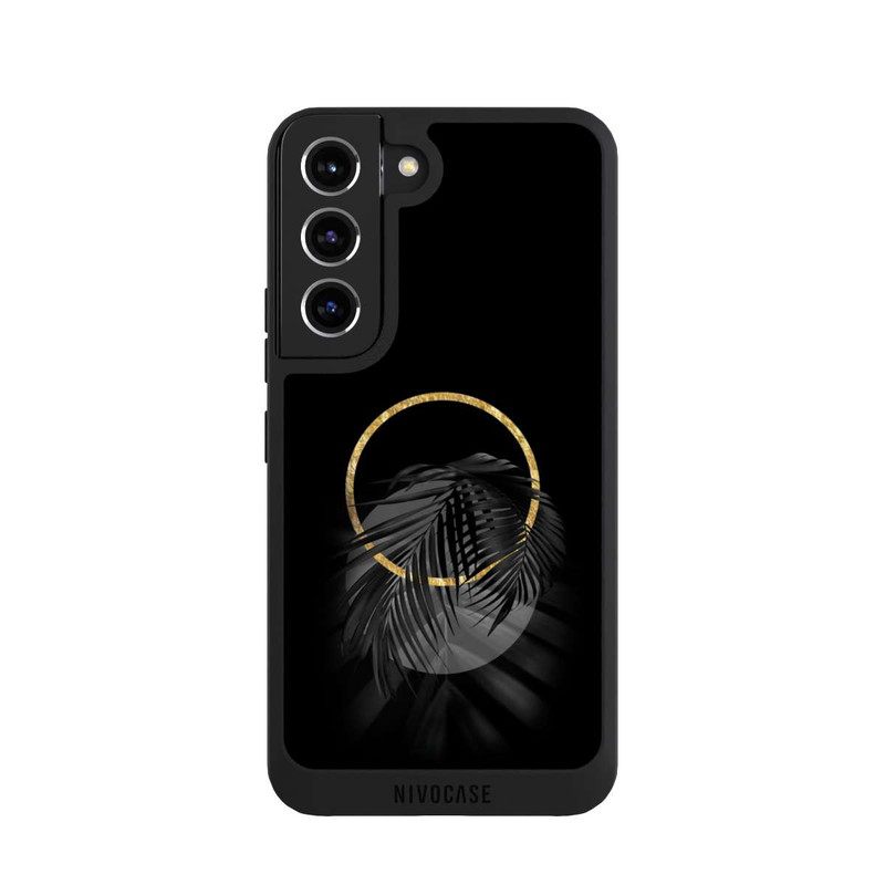 Galaxy S22 NIVOpure Feuille tropicale noire
