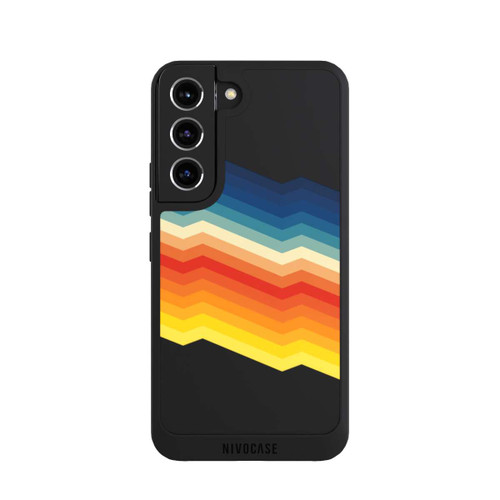 Samsung Galaxy S22 NIVOpure Abstrakter Regenbogen