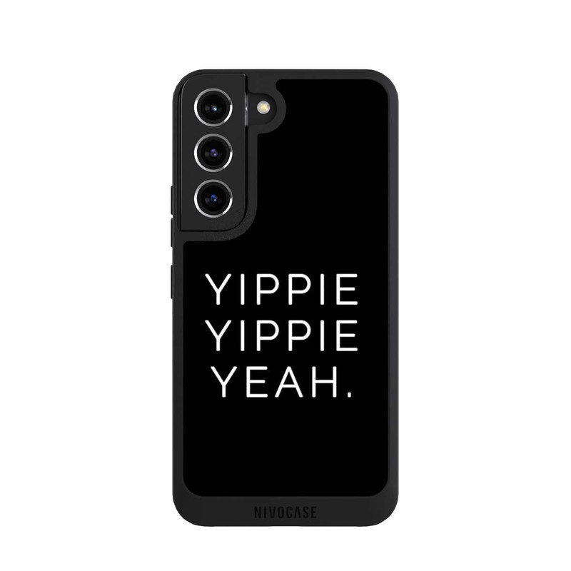 Galaxy S22 NIVOpure Yippie Yippie Yeah Black