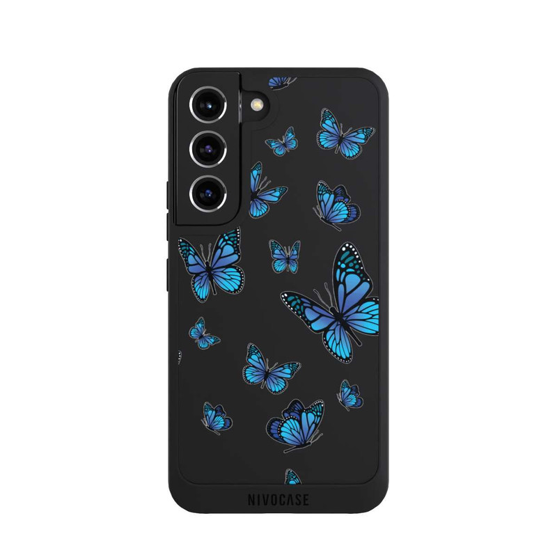 Galaxy S22 NIVOpure Schmetterlingmuster Transparent