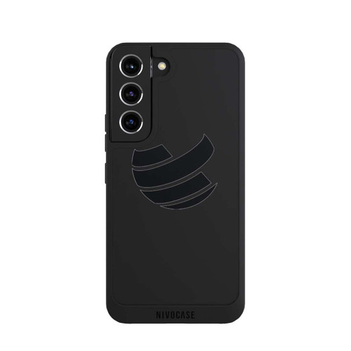Samsung Galaxy S22 NIVOpure Icon Schwarz Transparent
