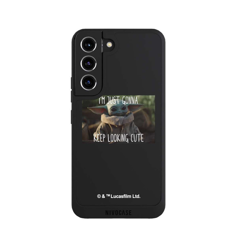 Galaxy S22 NIVOpure Star Wars The Child Cute Transparent