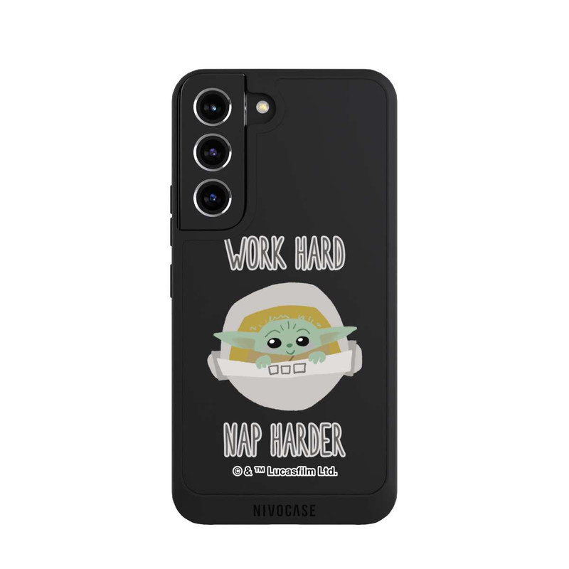 Galaxy S22 NIVOpure The Child Work Hard Nap Harder Transparent