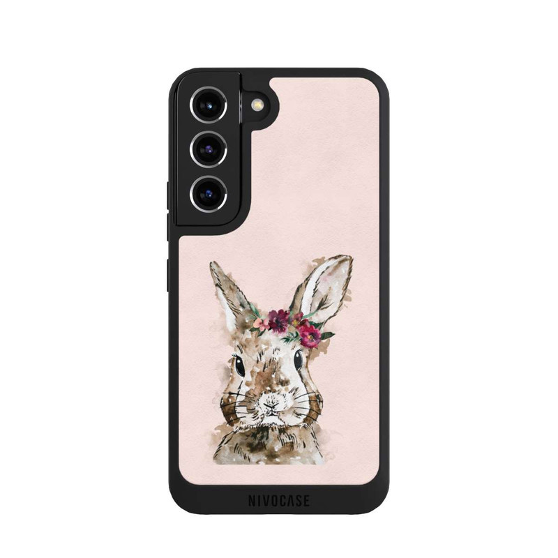 Galaxy S22 NIVOpure Lapinou Rose