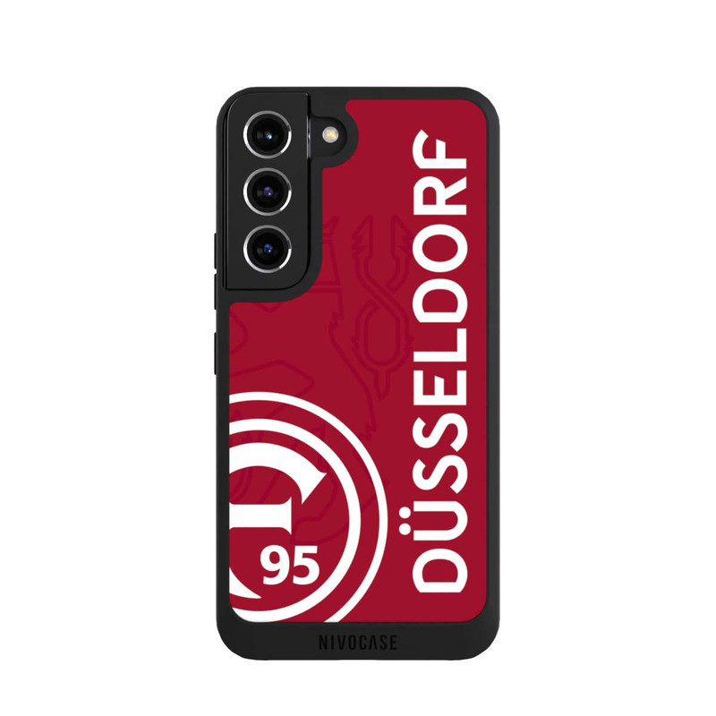 Galaxy S22 NIVOpure Fortuna Düsseldorf-Trikotdesign Rot