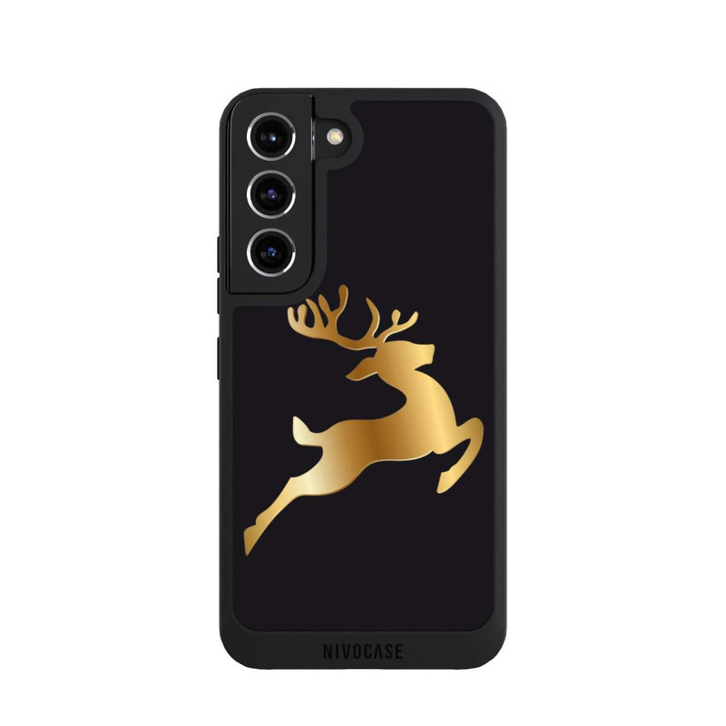 Galaxy S22 NIVOpure Gold Reindeer