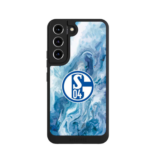 Samsung Galaxy S22 NIVOpure Schalke 04 Flüssig Blau