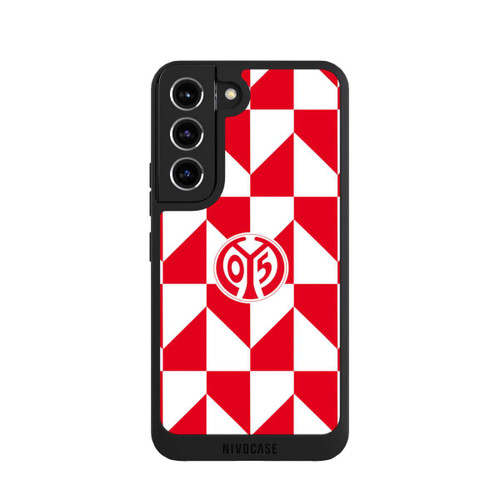 Samsung Galaxy S22 NIVOpure Mainz 05-Rotes Muster