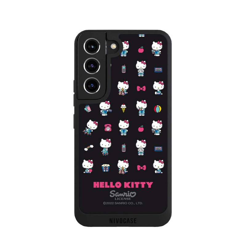 Galaxy S22 NIVOpure Hello Kitty 90s Schwarz