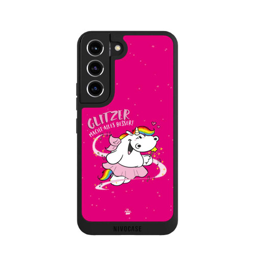 Samsung Galaxy S22 NIVOpure Pummelfee Glitzer 