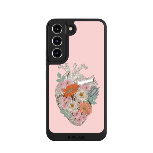 Samsung Galaxy S22 NIVOpure Florales Vintage-Herz