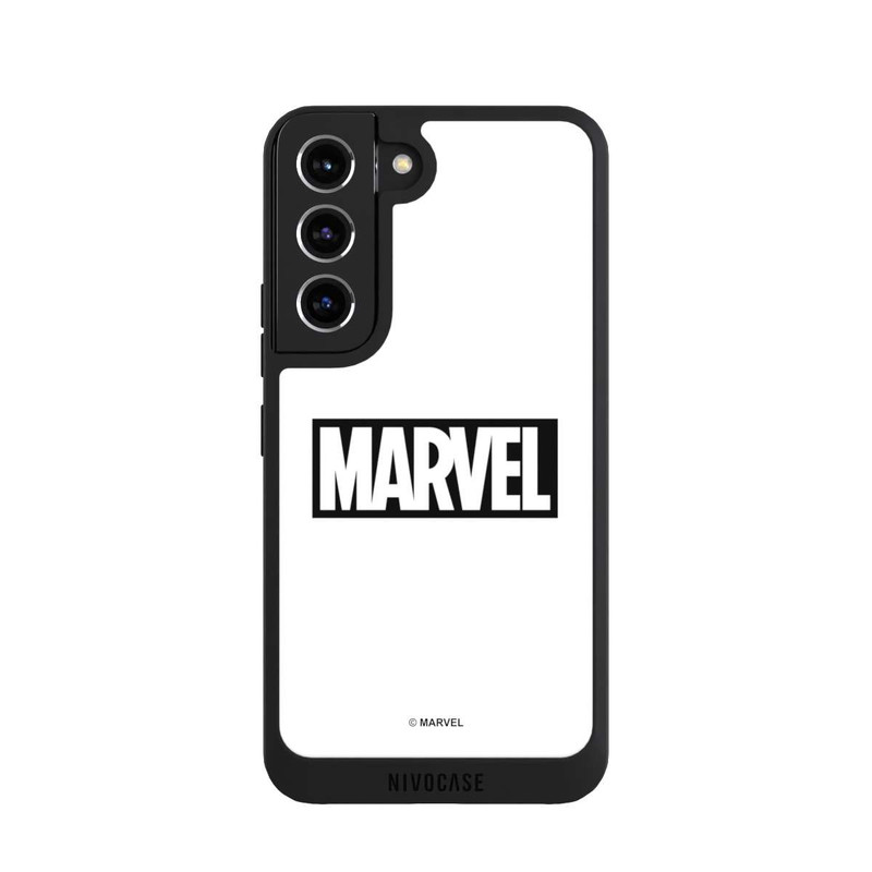 Galaxy S22 NIVOpure Marvel Logo White