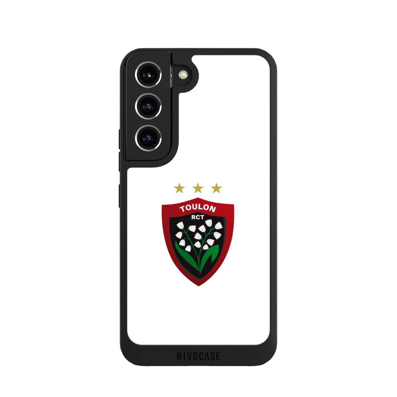 Galaxy S22 NIVOpure Logo RC Toulonnais Blanc