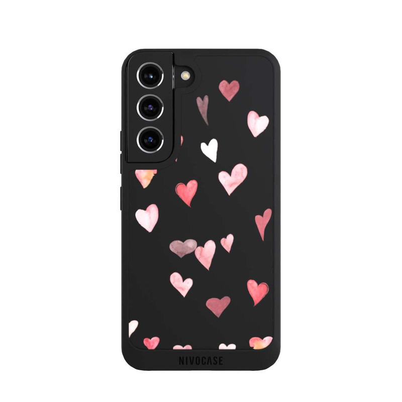 Galaxy S22 NIVOpure Coeurs de Saint-Valentin tombant