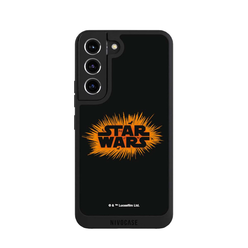 Galaxy S22 NIVOpure Star Wars Logo Orange Halloween Explosion