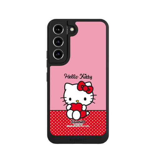 Samsung Galaxy S22 NIVOpure Hello Kitty sitzend mit Herz