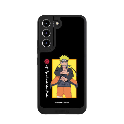 Samsung Galaxy S22 NIVOpure Naruto Kampfposition Schwarz