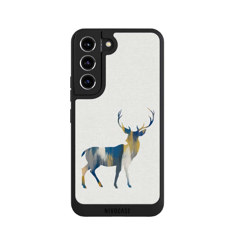 Galaxy S22 NIVOpure Cerf bleu et jaune