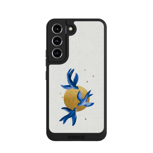Samsung Galaxy S22 NIVOpure Blaue Vögel