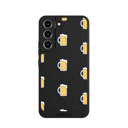 Samsung Galaxy S22 NIVOpure Beer Glass Pattern Illustration