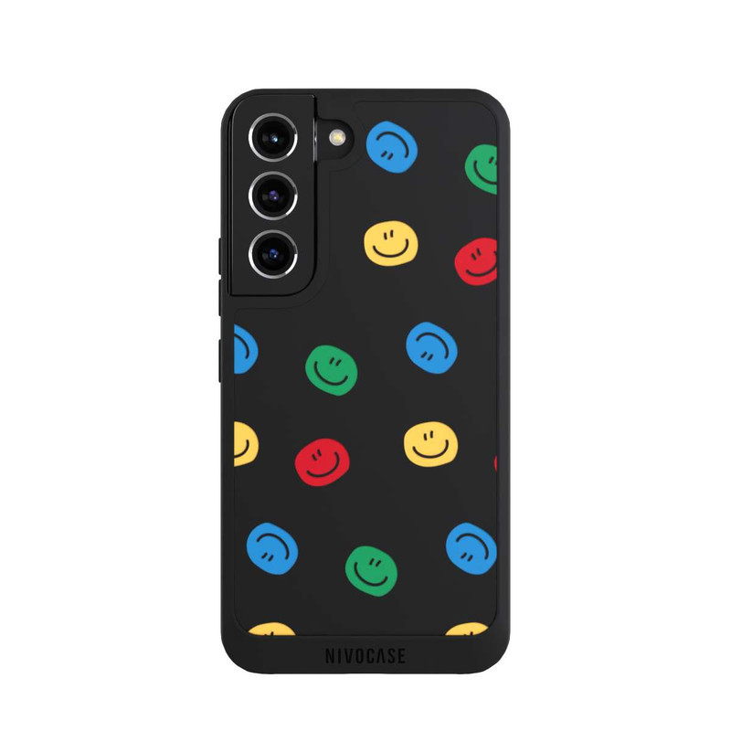Galaxy S22 NIVOpure Smile Muster Bunt