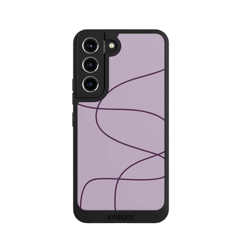 Galaxy S22 NIVOpure Purble Slim Lines