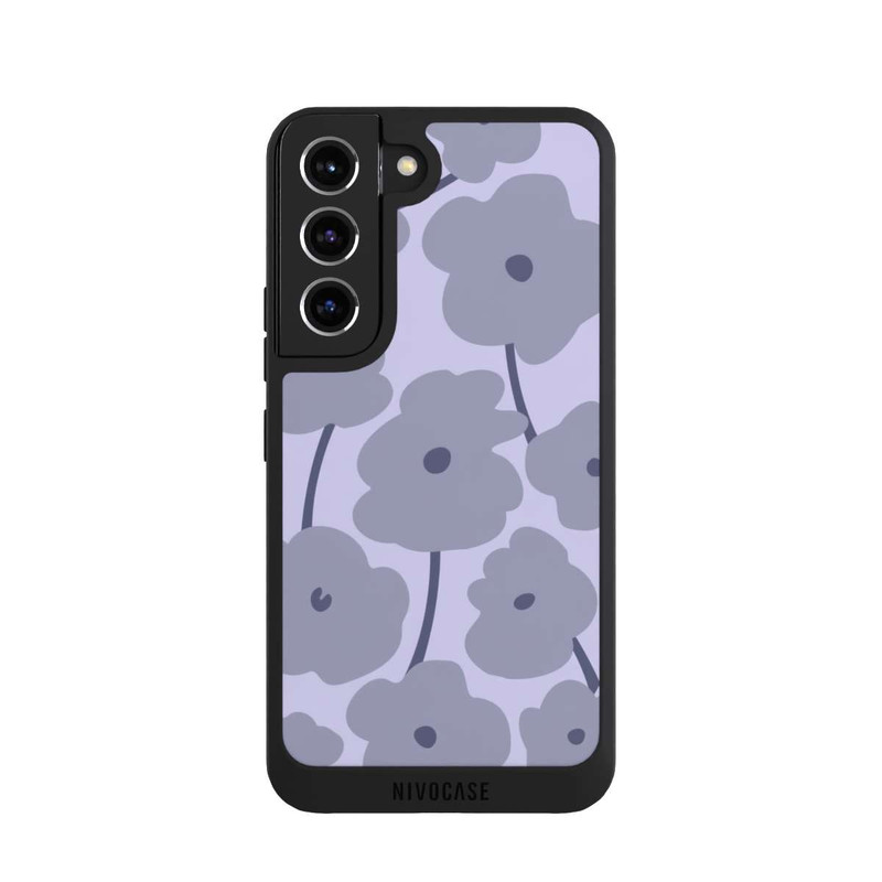 Galaxy S22 NIVOpure Minimalistic Flowers Lilac