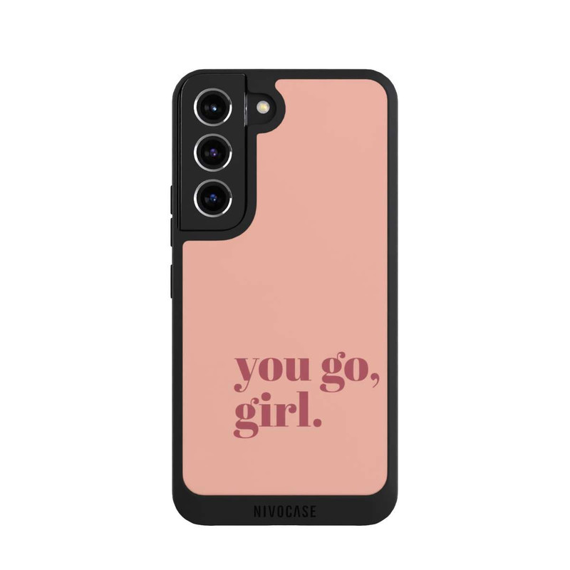 Galaxy S22 NIVOpure You Go Girl Rosa