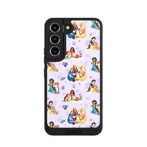 Samsung Galaxy S22 NIVOpure Princess Floral Pattern Purple