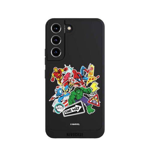 Samsung Galaxy S22 NIVOpure Capitan American Shield Transparent