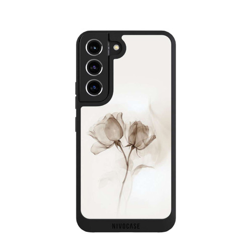 Samsung Galaxy S22 NIVOpure Braune Rose Blume Nebel