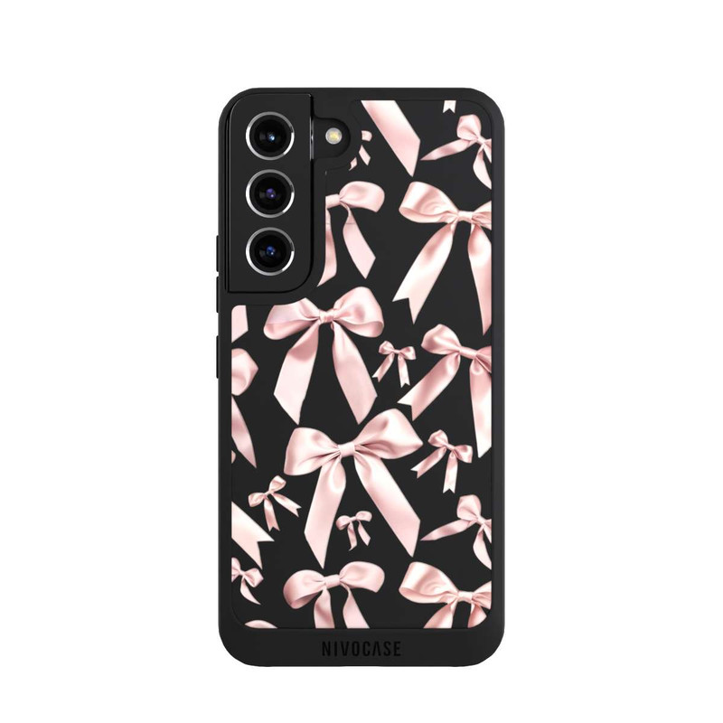 Galaxy S22 NIVOpure Noeuds en Satin Rose