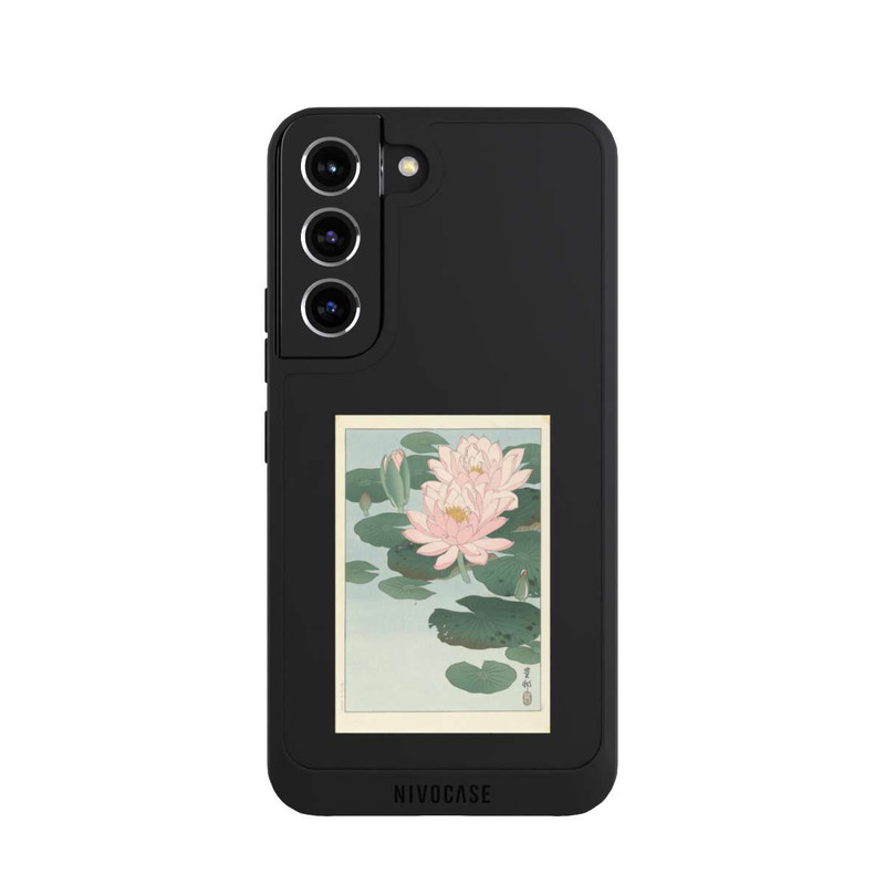 Galaxy S22 NIVOpure Water Lilies by Koson Ohara