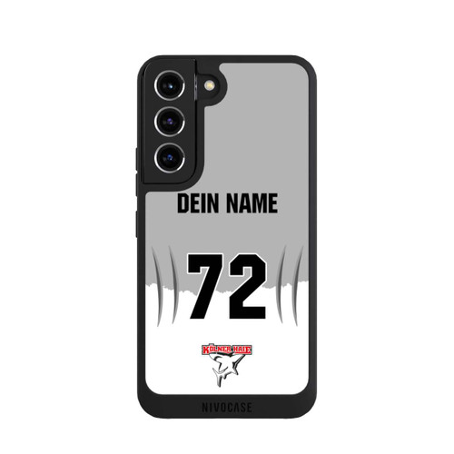 Samsung Galaxy S22 NIVOpure Kölner Haie Trikotmotiv Personalisierbar