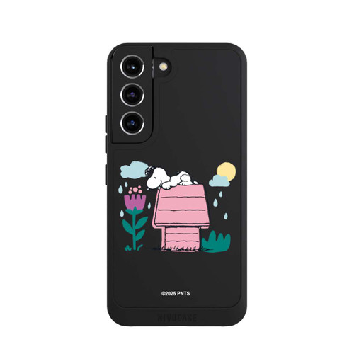 Samsung Galaxy S22 NIVOpure Snoopy Hundehütte Frühling transparent