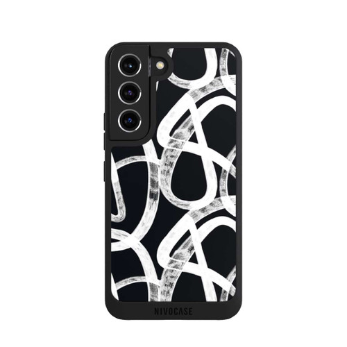 Samsung Galaxy S22 NIVOpure Doodles Black and White