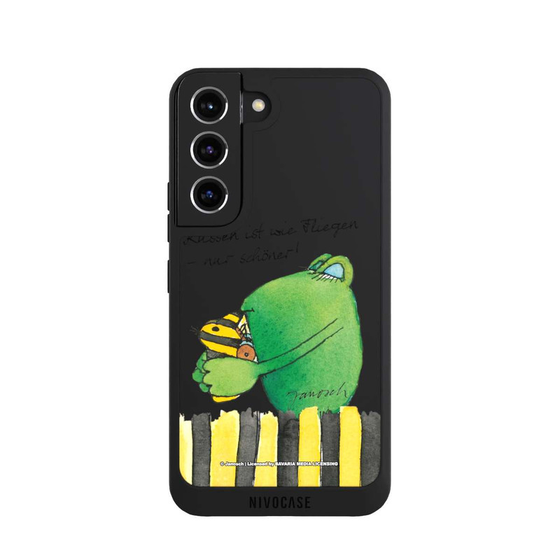 Galaxy S22 NIVOpure Frosch Küssen ist wie Fliegen Transparent