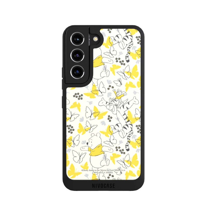 Galaxy S22 NIVOpure Winnie the Pooh Butterfly Pattern