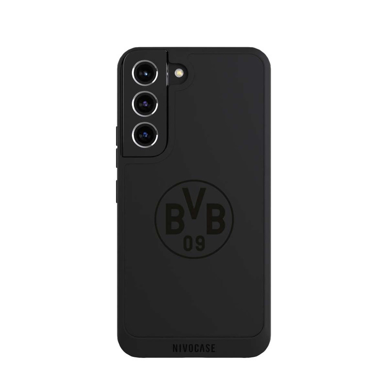 Galaxy S22 NIVOpure BVB Logo Schwarz Transparent
