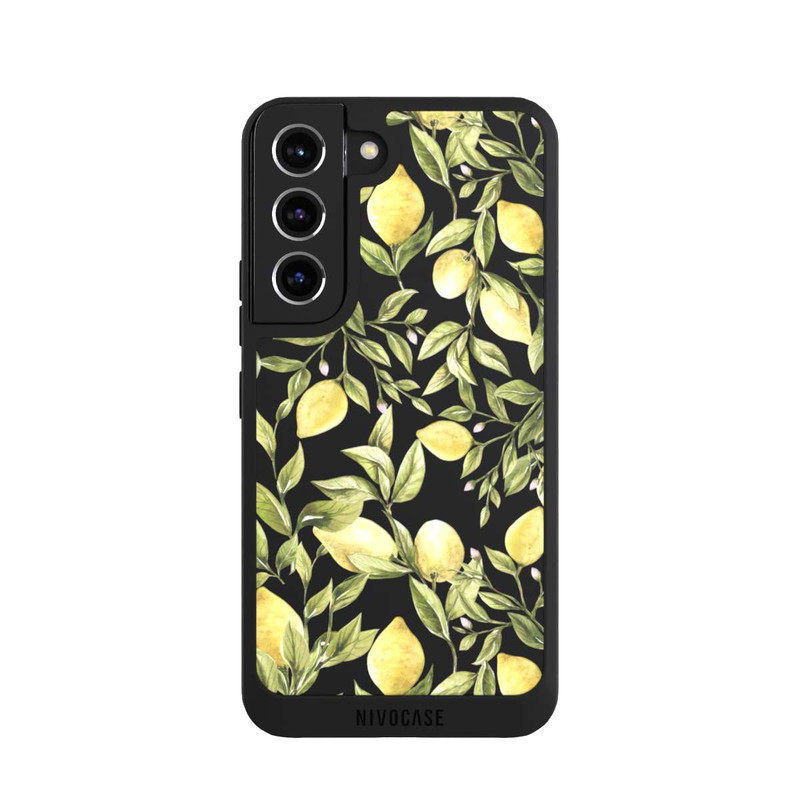 Galaxy S22 NIVOpure Lemon Summer Pattern Transparent